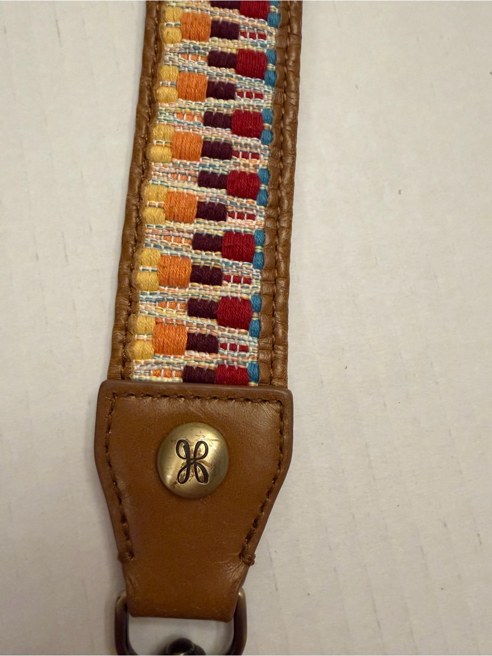 HOBO Retired “DARCY Crossbody and Wristlet” Warm Chestnut Brown  & Boho Strap - Picture 6 of 12